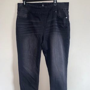 Dress Barn Pull-On Grey Jegging